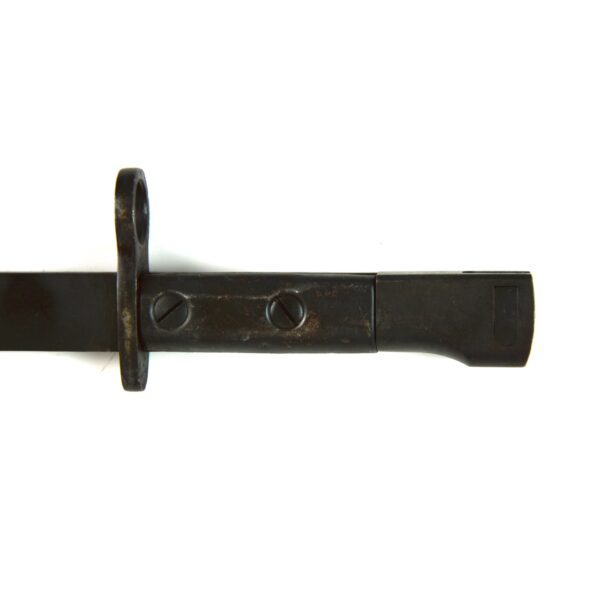 South African S1 Uzi Bayonet in Steel Scabbard - Image 5
