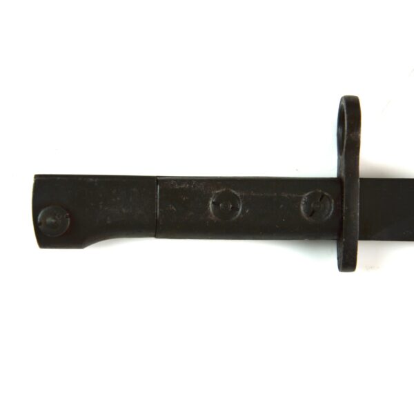 South African S1 Uzi Bayonet in Steel Scabbard - Image 4