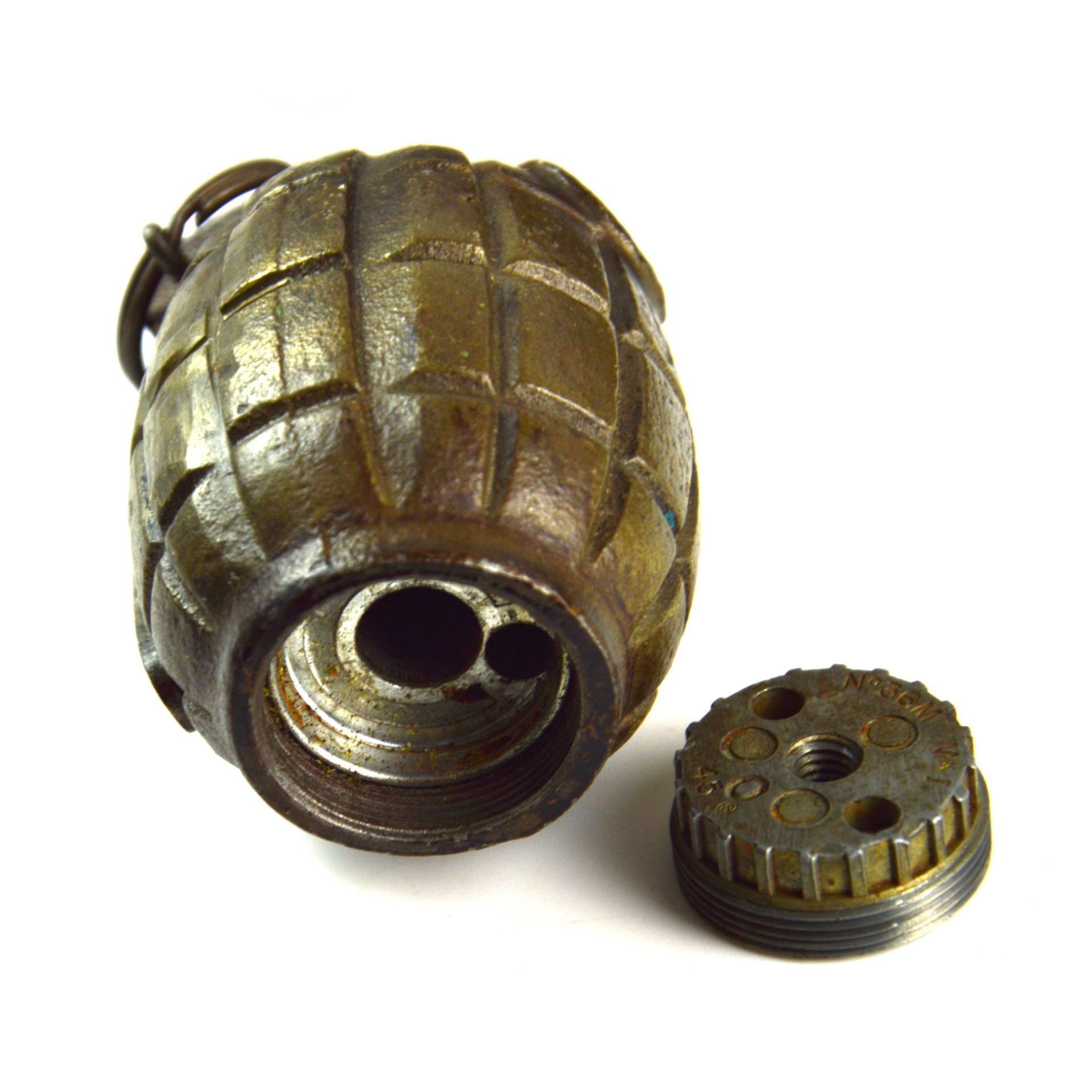 Inert British Canadian No. 36M Mills Bomb, Dated 1945 - Image 5