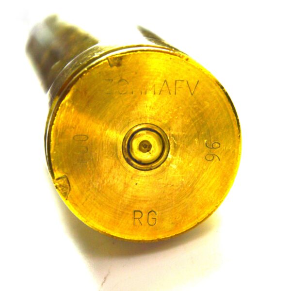 British Inert 30mm AFV RADEN Shell, Dated 1996 - Image 3