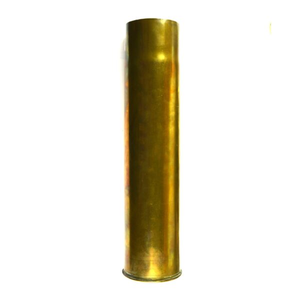 French 75mm M1897 Field Artillery Shell Case, Dated 1915 - Image 2