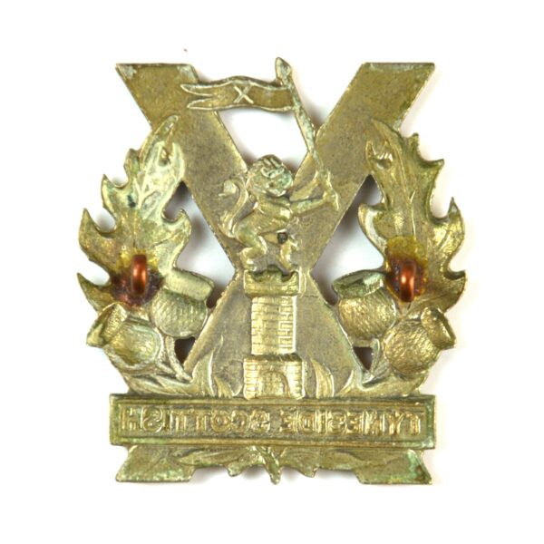 Tyneside Scottish (1915-1918 Pattern) Glengarry Badge, Original - Image 2