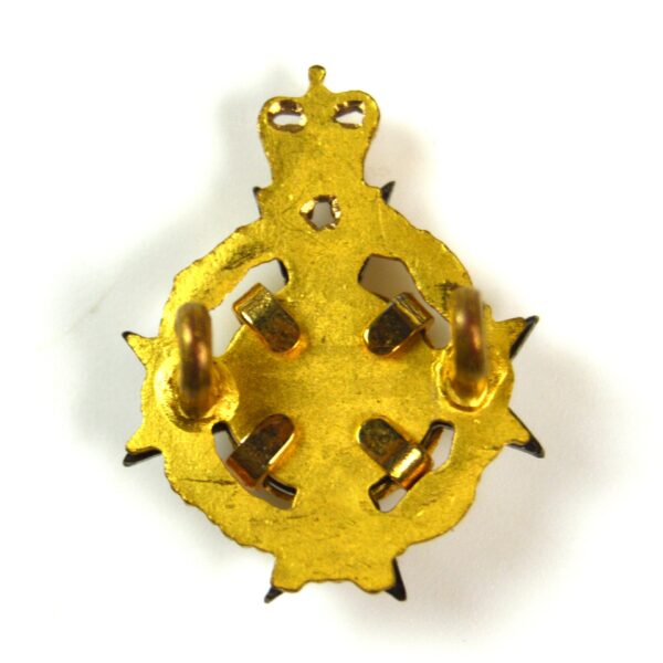 Royal Army Chaplains Department (Christian) Officer's Collar Badge, Queen's Crown - Image 2
