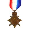 Indian 1914-15 Star Medal, Sepoy Sher Khan, 82nd Punjabis