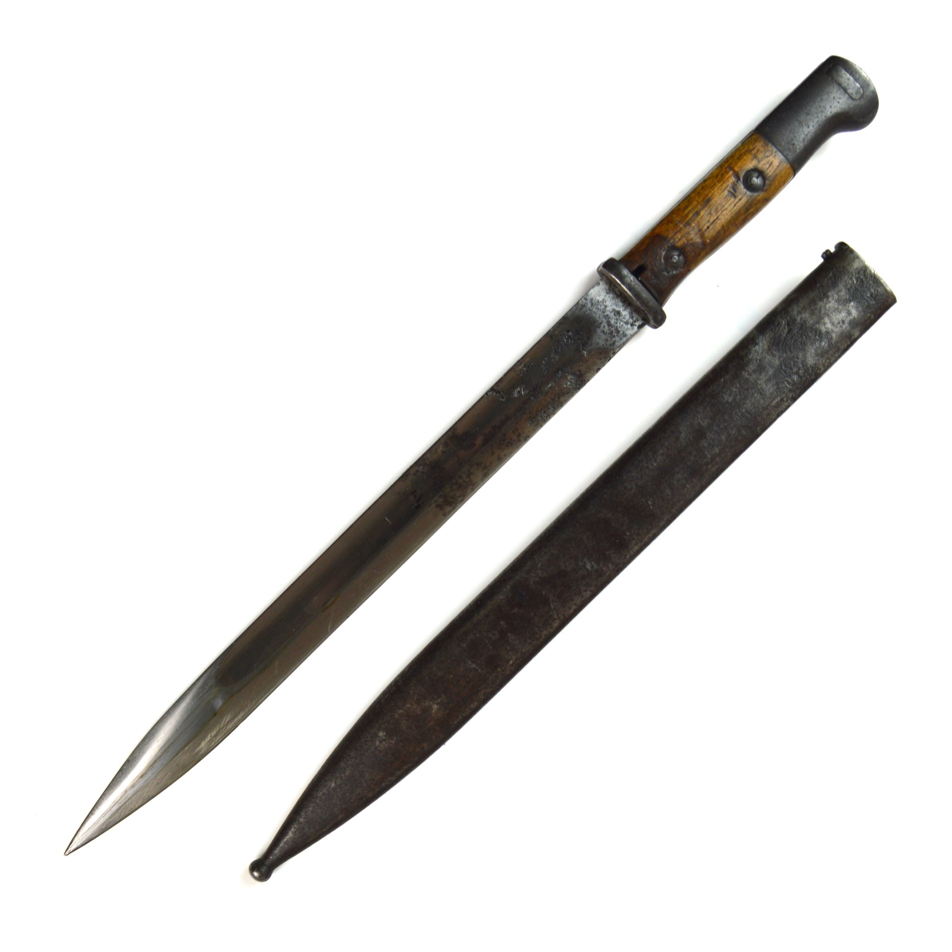 Imperial German S14 Mauser Rifle Bayonet, Manufactured by Odeon - Image 2