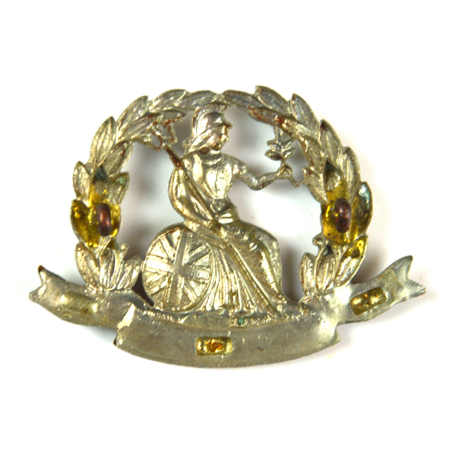Norfolk Regiment (1898-1935 Pattern) Cap Badge, Early Manufacture - Image 2