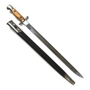 British 1907 Pattern Parade Bayonet, Manufactured by Sanderson, Dated 1917