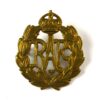 Royal Air Force (RAF) Cap Badge, King's Crown, Original