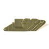 Tank Corps Tank Drivers Trade (White Metal) Sleeve Badge, Restrike