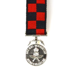 2nd King Edward VII's Own Gurkha Rifles (The Sirmoor Rifles) 200th Anniversary Medal, Miniature