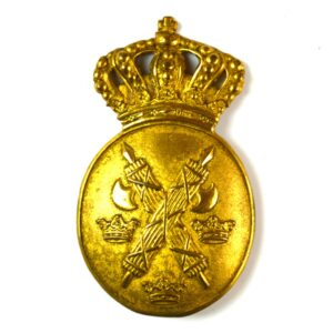 Swedish Police Helmet Badge