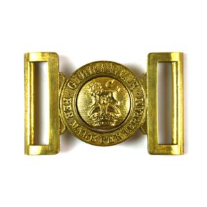 Royal Marines (1901-1953 Pattern) Brass Belt Buckle, King's Crown