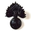 Royal Regiment of Fusiliers (RRF) Blackened Brass Cap Badge, Restrike