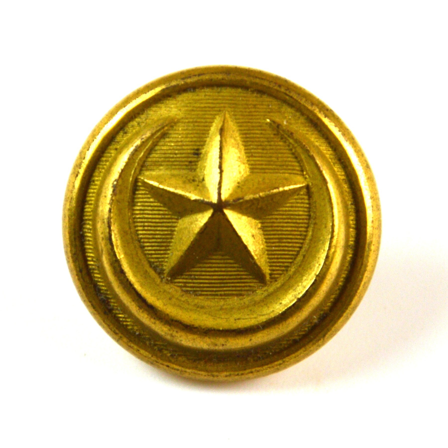 Ottoman Turkish Army Infantry Gilt Button (23mm)