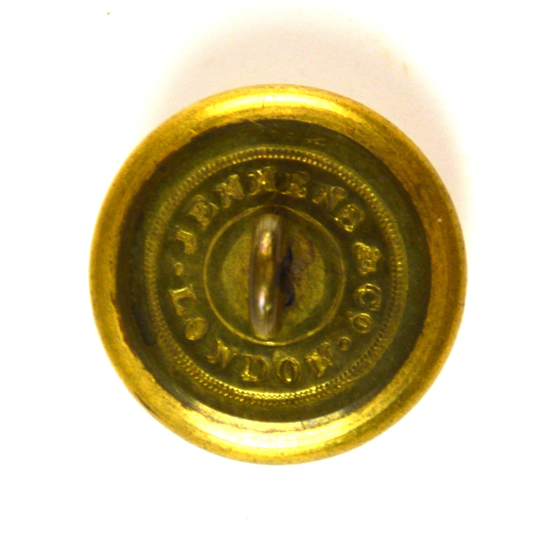 Ottoman Turkish Army Infantry Gilt Button (23mm) - Image 2