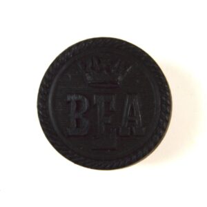 British European Airways (1946-1971) Black Button (25mm)