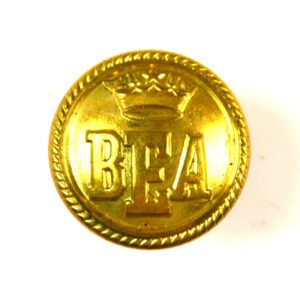 British European Airways (1946-1971) Gilt Button (23mm)