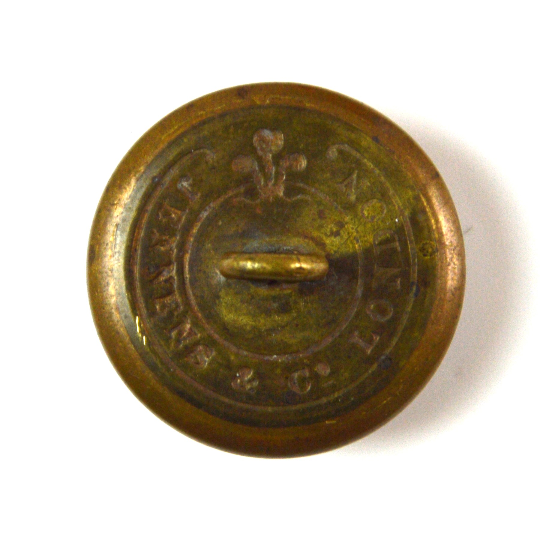 24th Punjab (Native) Infantry (1861-1901 Pattern) Officer's Button (25mm) - Image 2
