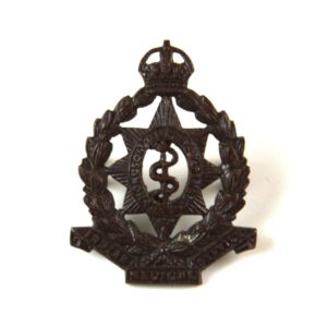 Indian Medical Service (IMS) (1901-1943 Pattern) Officer Service Dress Collar Badge, Manufactured by Firmin, London