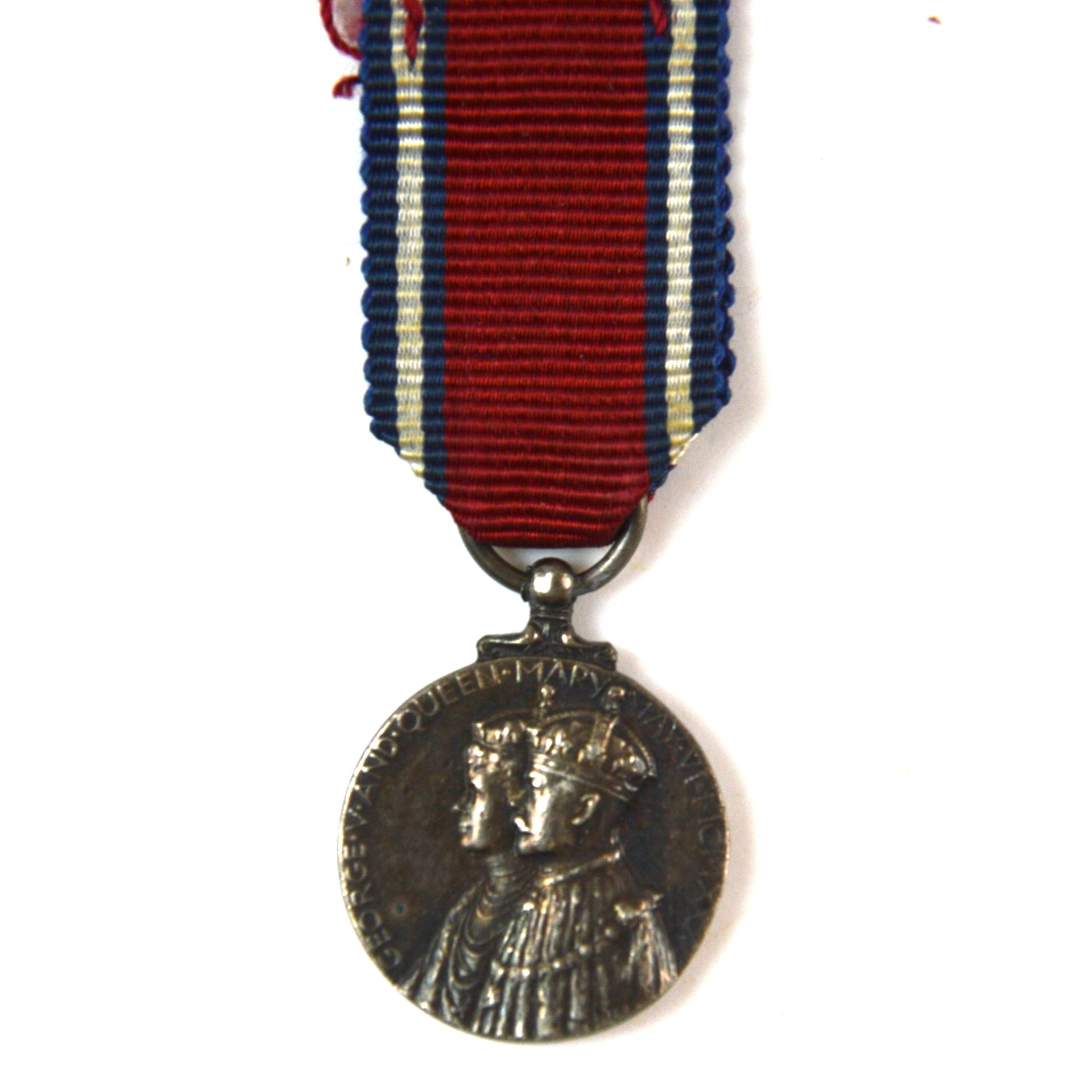 King George V Silver Jubilee 1935 Medal, Contemporary Miniature