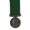 Volunteer Force Long Service Medal, Edward VII (Colonial Issue), Contemporary Miniature