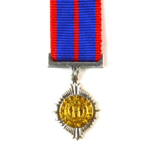 Brunei General Service Medal (Pingat Laila Tugas), Miniature Medal