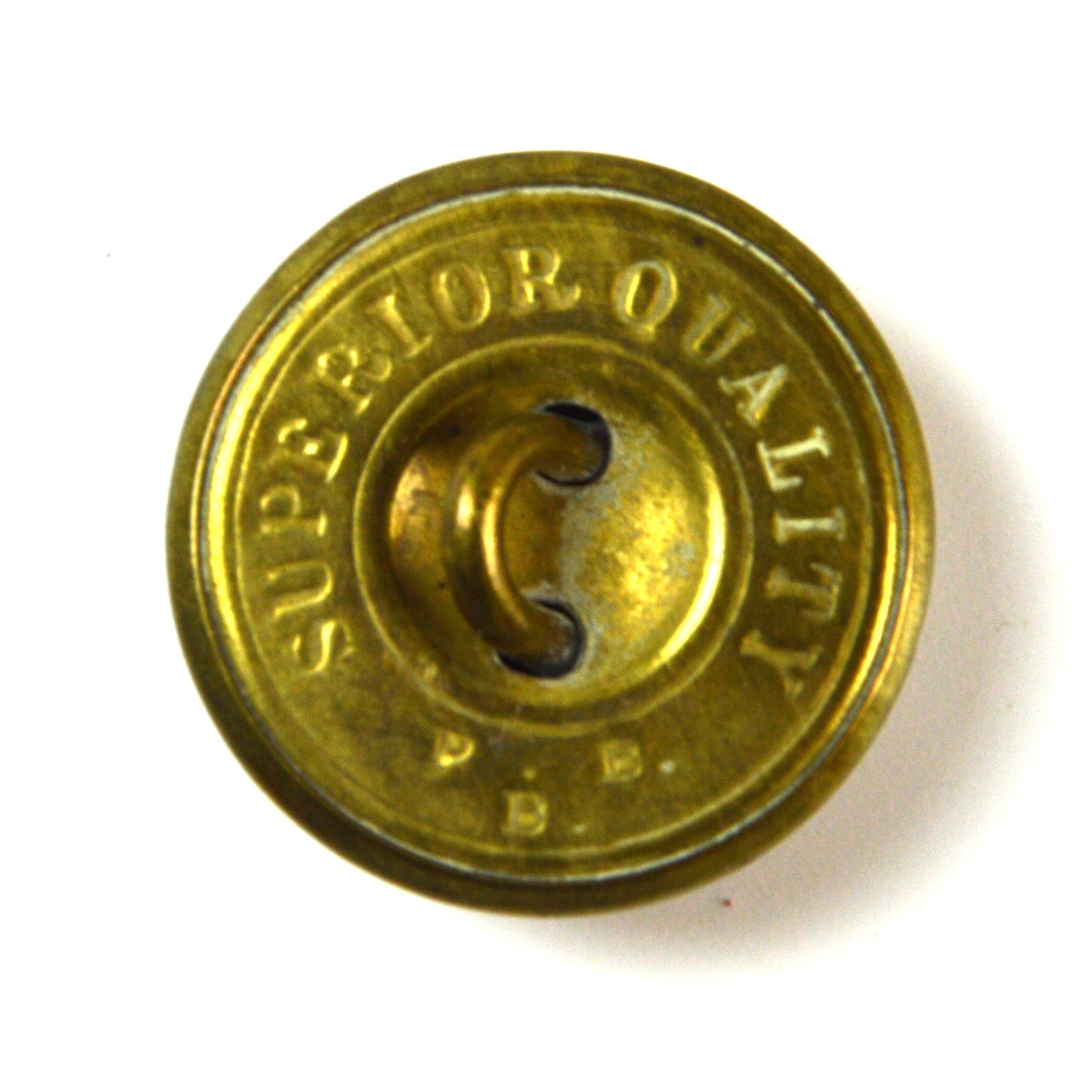 Canadian Militia Artillery Button, Queen Victoria Crown (23mm) - Image 2
