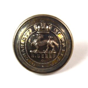 Princess Charlotte of Wales's (Royal Berkshire) Regiment (1881-1901 Pattern) Officer's Silver Plate Button (18.5mm)