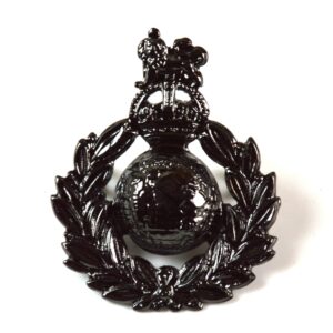 Royal Marines Bronze Cap Badge, King's Crown, Restrike