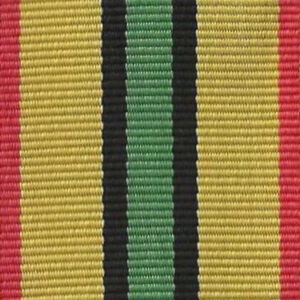 Medal for Faithful Service in the South African Railways Police Force Ribbon (2nd Type), Full Size (32mm)