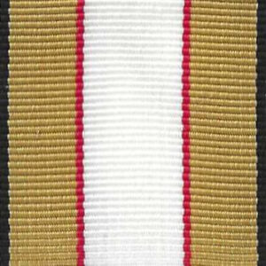Medal for Faithful Service in the South African Railways Police Force Ribbon (1st Type), Full Size (32mm)
