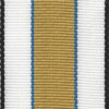 Star for Merit in the South African Railways Police Force Ribbon (1st Type), Full Size (32mm)