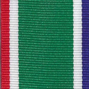 South African National Defence Force Medal for Loyal Service Ribbon, Full Size (32mm)