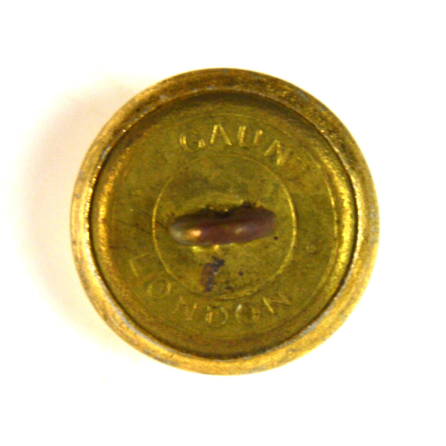 Royal Tank Regiment (RTR) Anodised Button, Queen's Crown (19mm) - Image 2