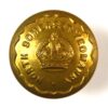 North Somerset Yeomanry Brass Button, King's Crown (23mm)