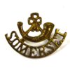 Somerset Light Infantry (1918-1954 Pattern, Bugle / SOMERSET) Cast Shoulder Title