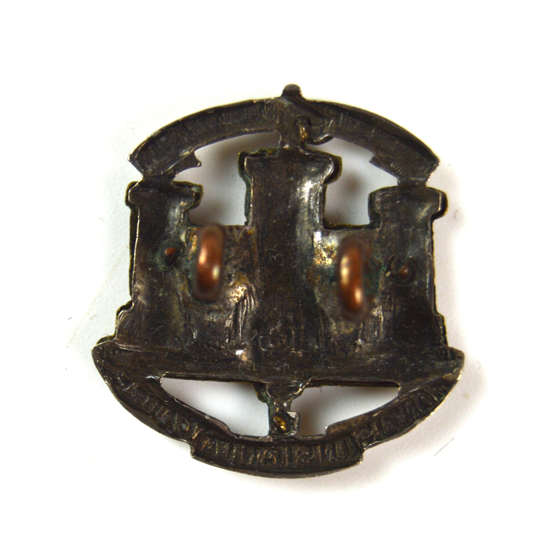 58th (Rutlandshire) Regiment of Foot (c. 1874-1881 Pattern) Officer's Collar Badge - Image 2