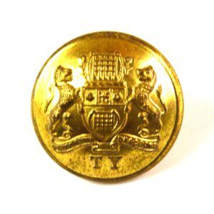 Westminster Dragoons (2nd County of London Yeomanry) (1908-1961 Pattern) Officer's Button (24mm)