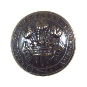 Cheshire Yeomanry (Earl of Chester's) Officer's Button (20mm)