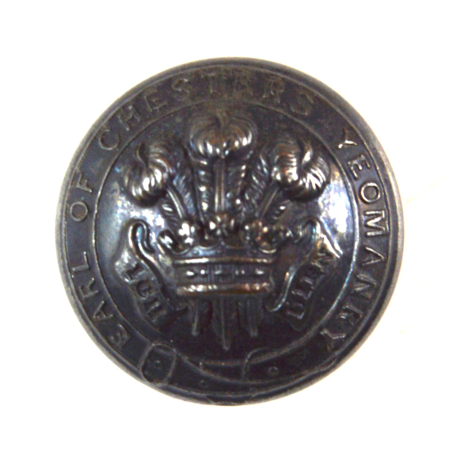 Cheshire Yeomanry (Earl of Chester's) Officer's Button (20mm)