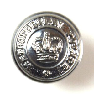 Metropolitan Police Button, Queen's Crown (17mm)