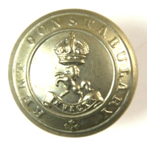 Kent Constabulary (Early Pattern) Button, King's Crown (24mm)