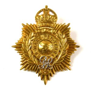 Royal Marine Band, Portsmouth Division Helmet Plate, King's Crown, Restrike