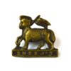 Queen's Royal Regiment (West Surrey) (1894-1898 Pattern) Officer's Service Dress Collar Badge