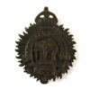 1st Punjab Regiment (1922-1947 Pattern) Bronzed Pagri Cap Badge