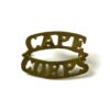 South African Cape Corps (1915-18 Pattern) Cast Shoulder Title
