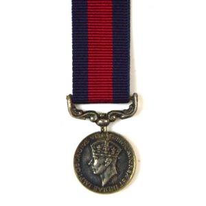 Indian Distinguished Service Medal (IDSM) GRVI (1936-1947) Contemporary Miniature