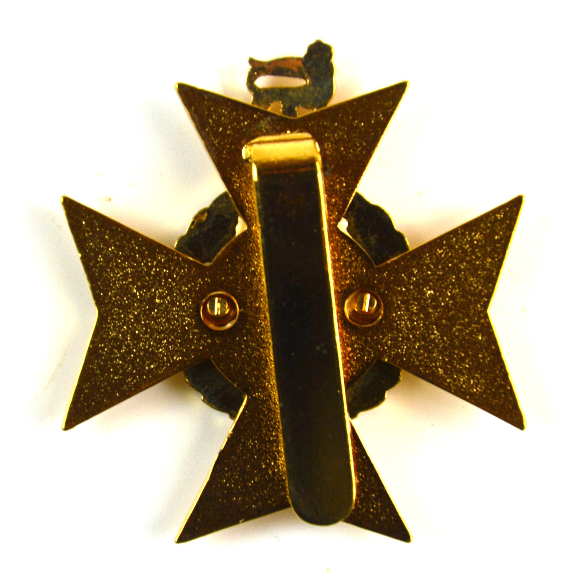 Light Dragoons (1992-2022 Pattern) Bimetal Cap Badge, Queen's Crown - Image 2