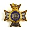 Light Dragoons (1992-2022 Pattern) Enamel Cap Badge, Queen's Crown