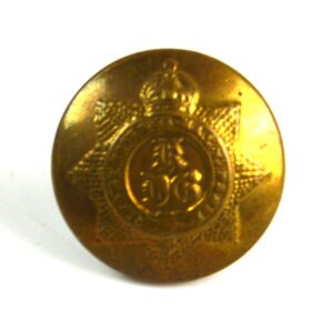 1st King's Dragoon Guards (1901-1953 Pattern) Button, King's Crown (19mm)